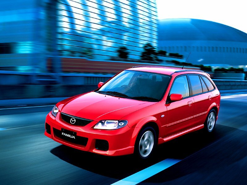 Mazda Familia VIII (BJ), вид сбоку
