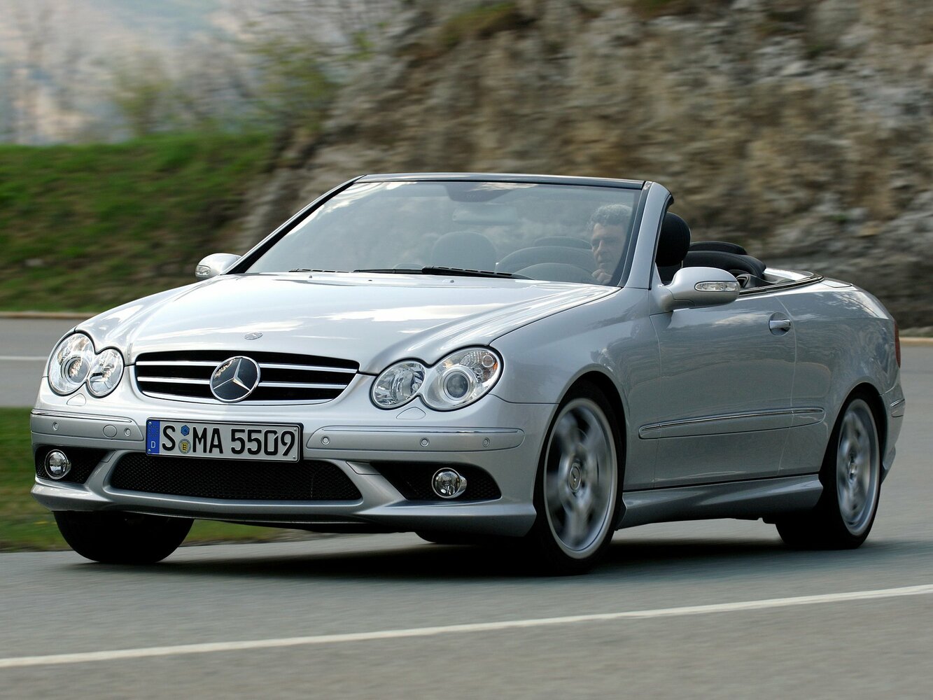 Mercedes-Benz CLK-Класс AMG II (W209), вид сбоку