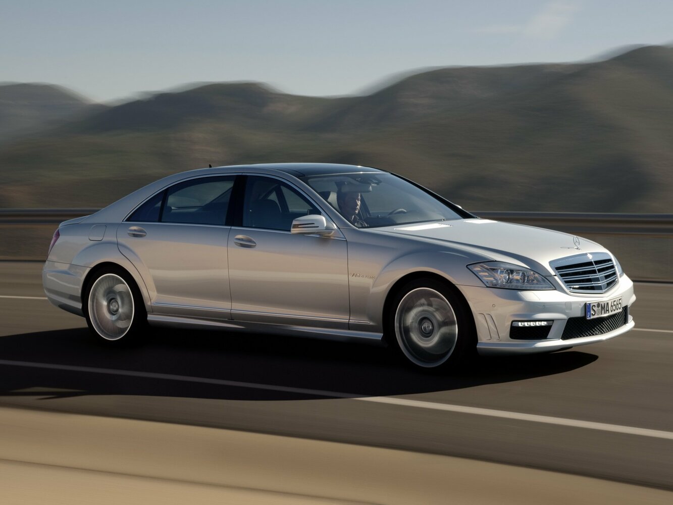 Mercedes-Benz S-Класс AMG II (W221) Рестайлинг, вид сбоку