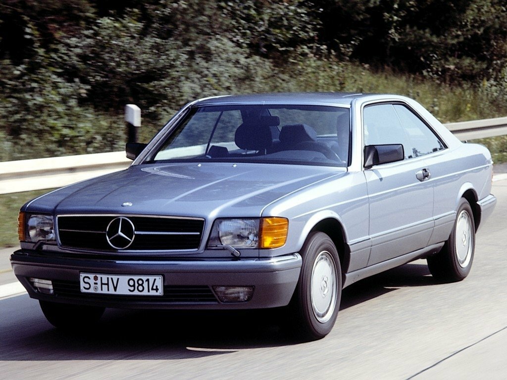 Mercedes-Benz S-Класс II (W126) Рестайлинг, вид сбоку
