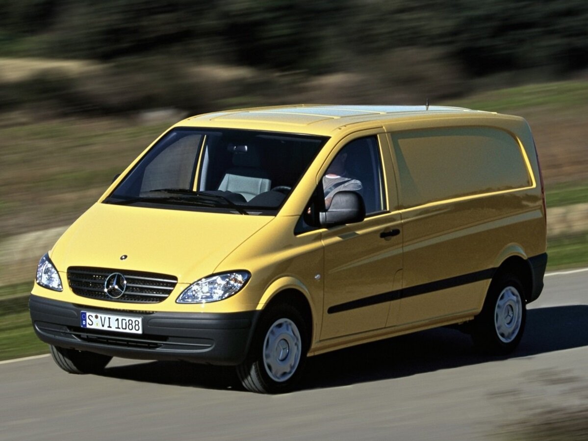 Mercedes-Benz Vito II (W639), Фургон: фото поколения