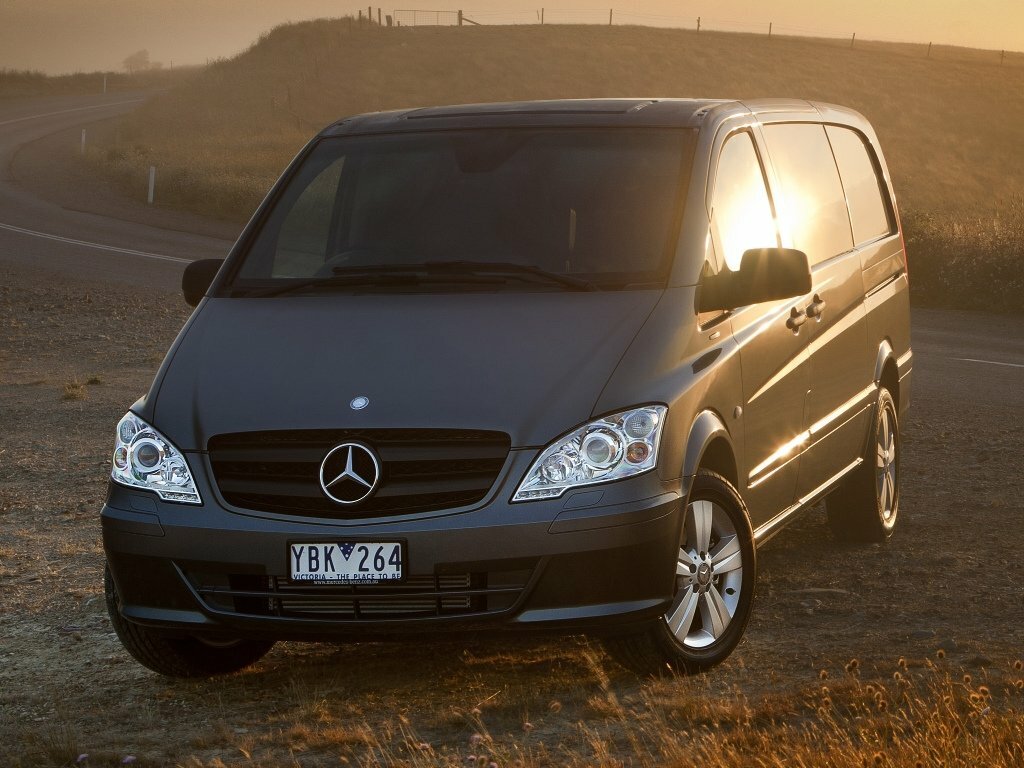 Mercedes-Benz Vito II (W639) Рестайлинг, Минивэн L2: фото поколения