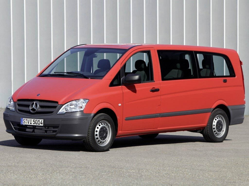 Mercedes-Benz Vito II (W639) Рестайлинг, вид сбоку