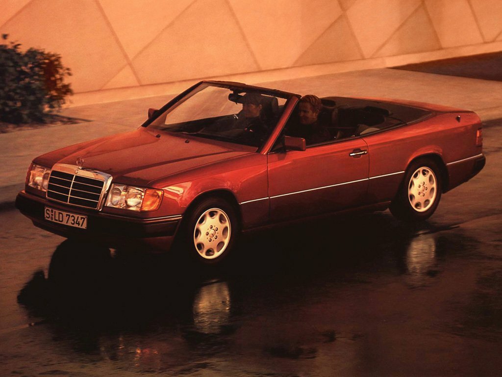 Mercedes-Benz W124, вид сбоку