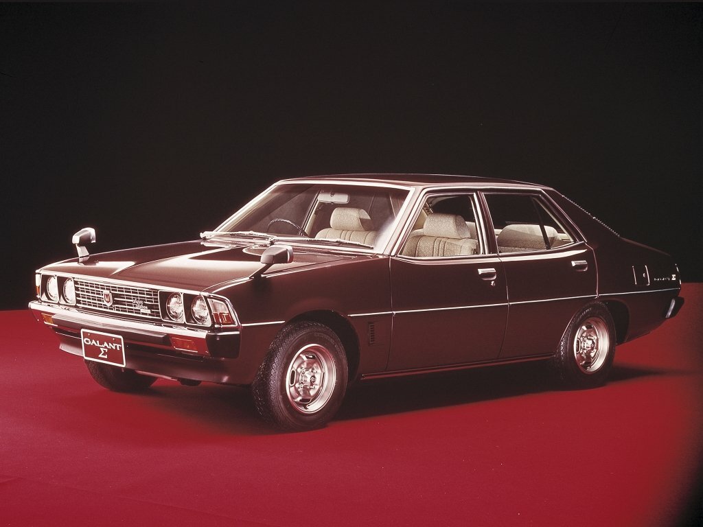 Mitsubishi Galant III, Седан: фото поколения