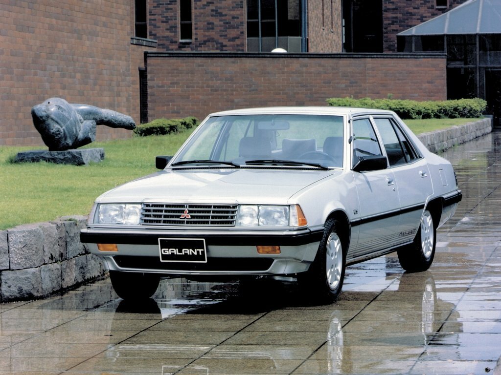 Mitsubishi Galant IV, Седан: фото поколения