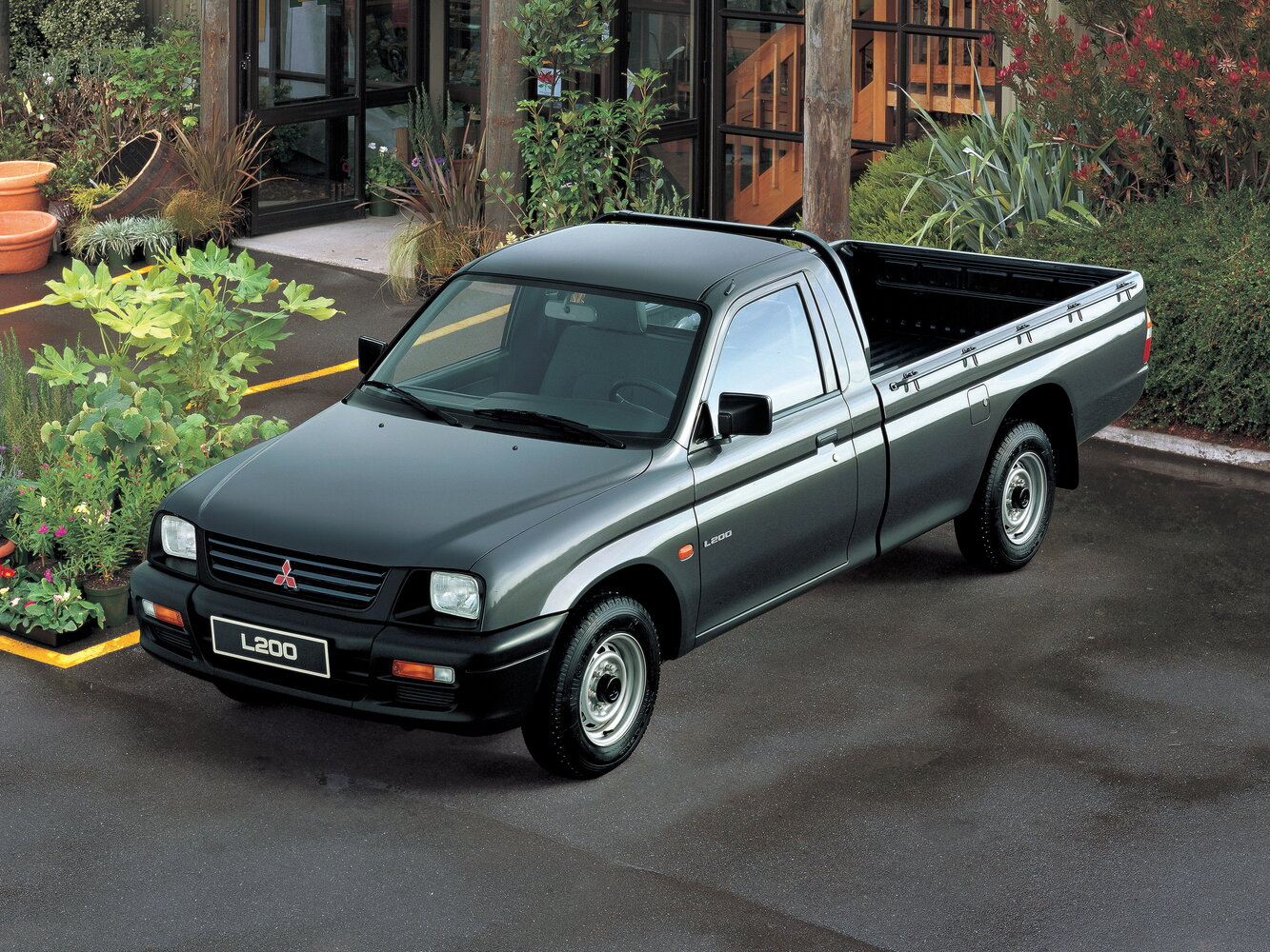 Mitsubishi L200 III, Пикап Одинарная кабина: фото поколения