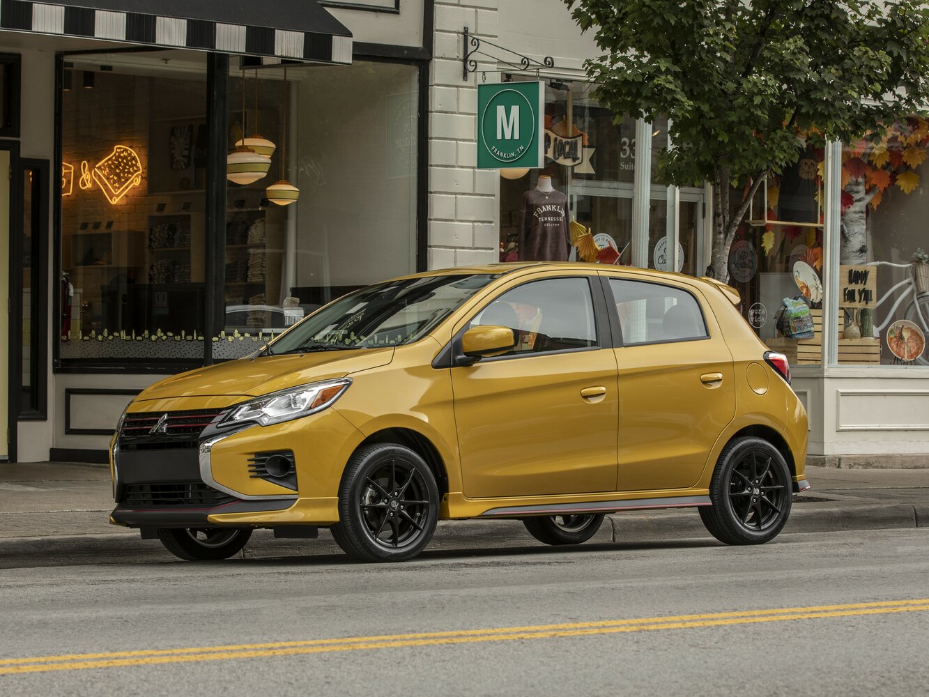 Mitsubishi Mirage VI Рестайлинг 2, вид сбоку
