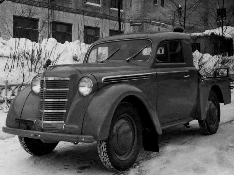 Москвич 400, Пикап Одинарная кабина: фото поколения