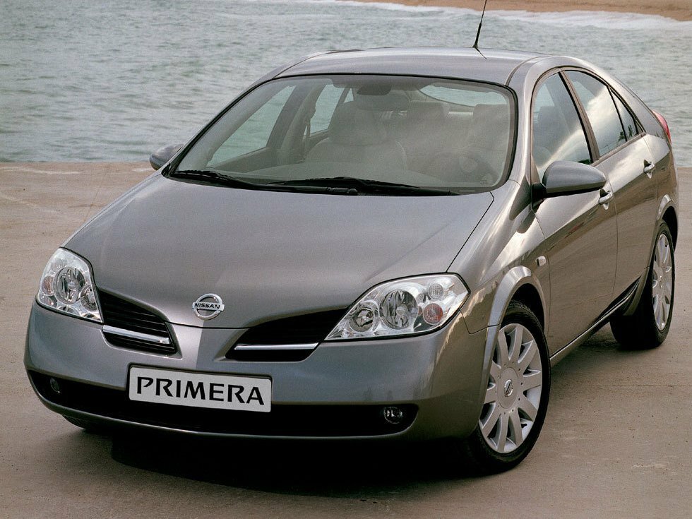 Nissan Primera III (P12), вид сбоку