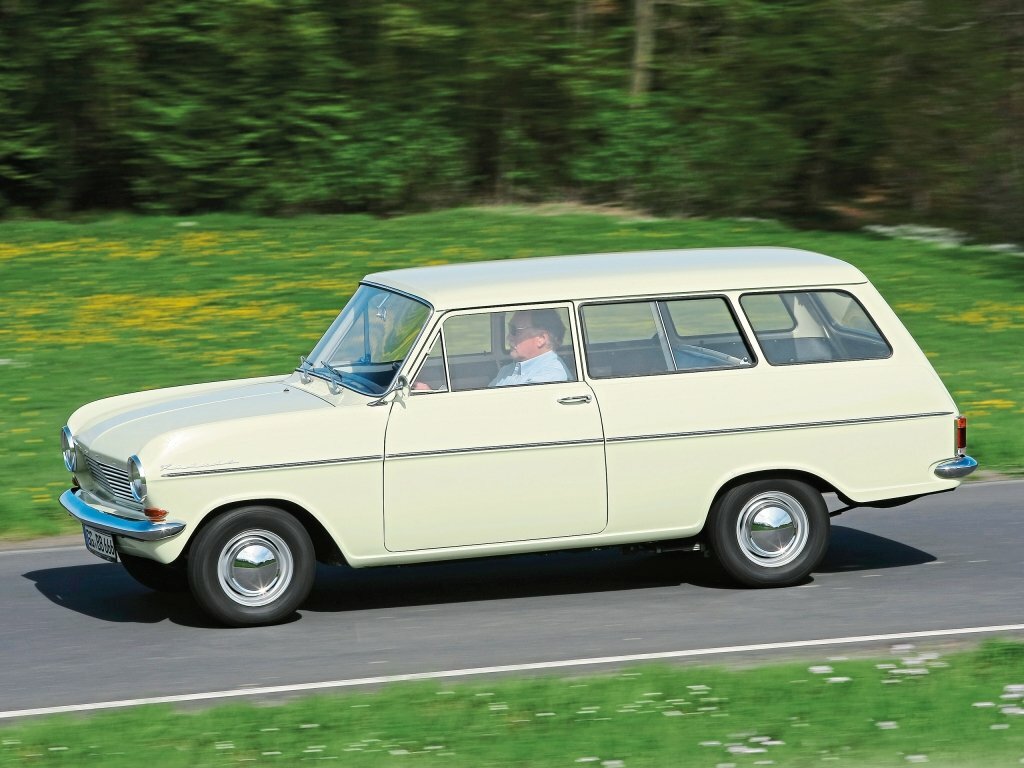 Opel Kadett A, вид сбоку