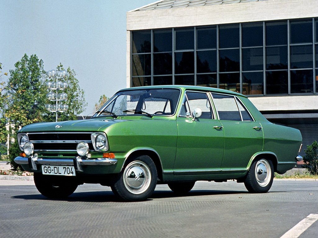 Opel Kadett B, Седан: фото поколения