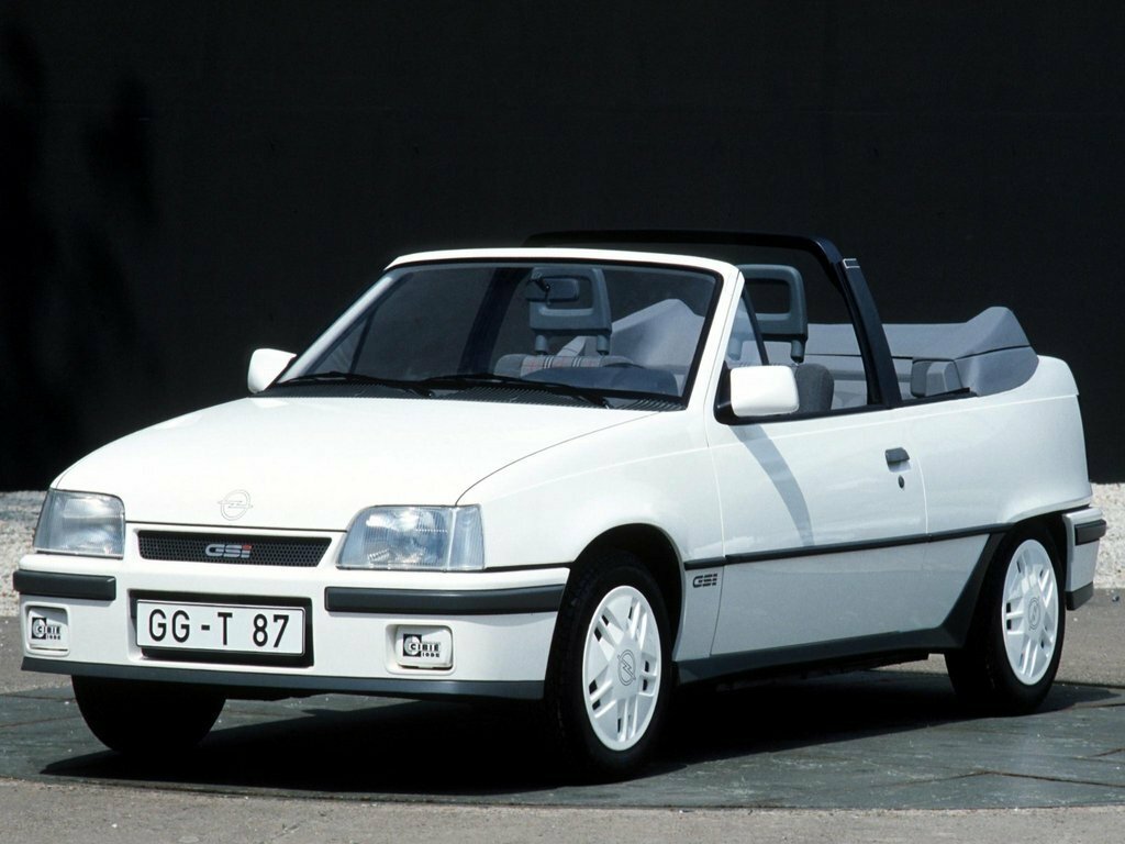 Opel Kadett E Рестайлинг, Кабриолет: фото поколения