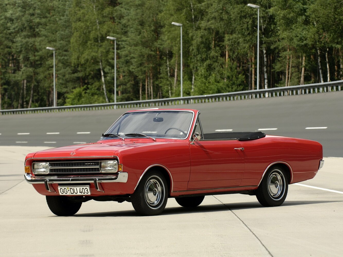 Opel Rekord C, Кабриолет: фото поколения