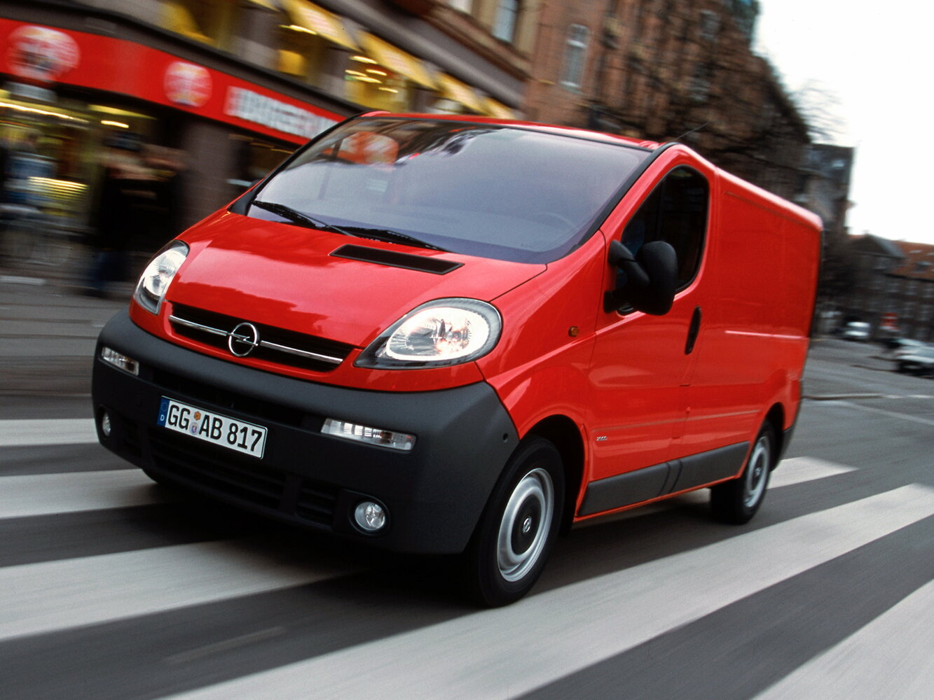 Opel Vivaro A, Фургон: фото поколения