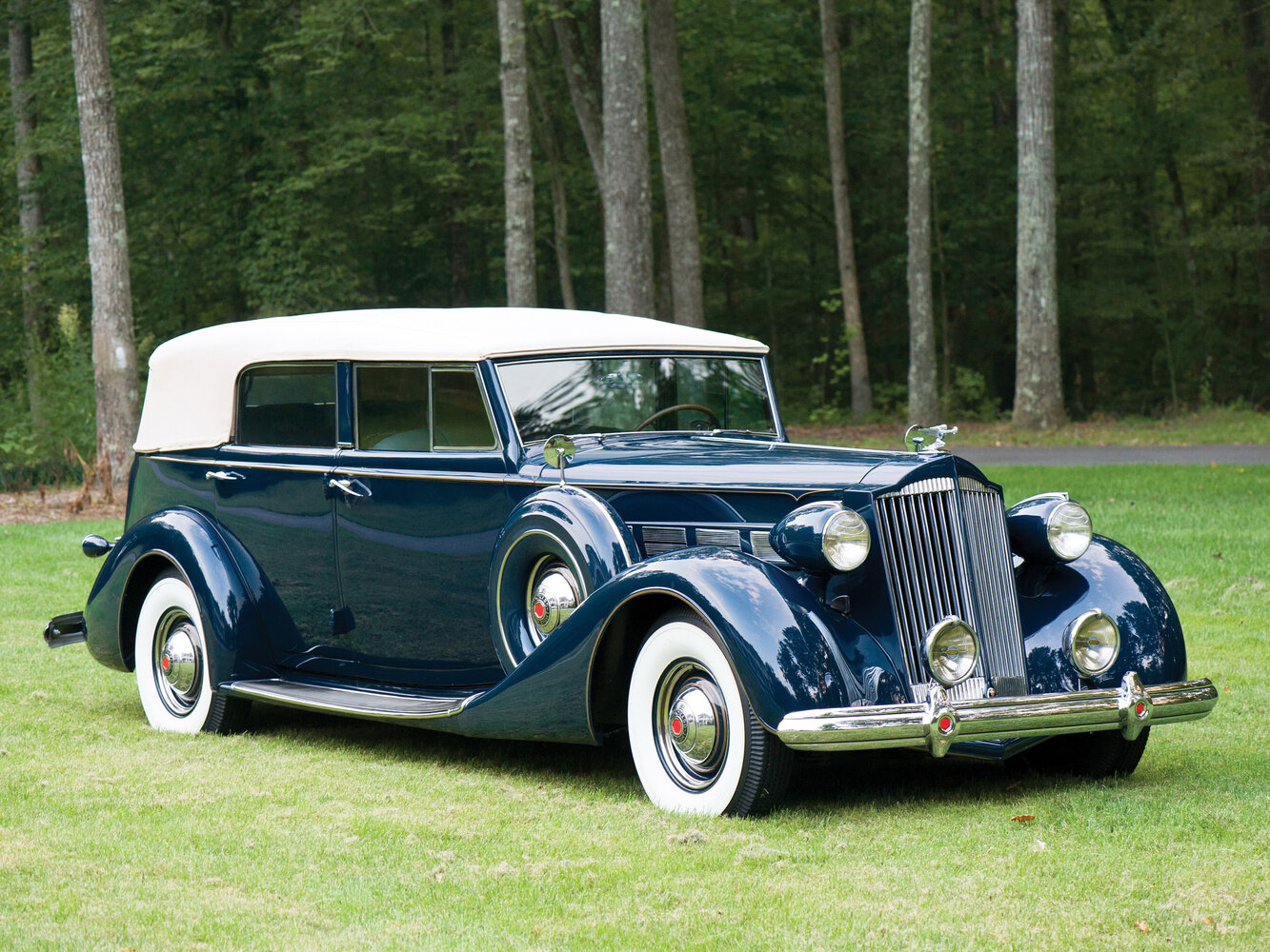 Packard Super Eight, Кабриолет Convertible Sedan: фото поколения