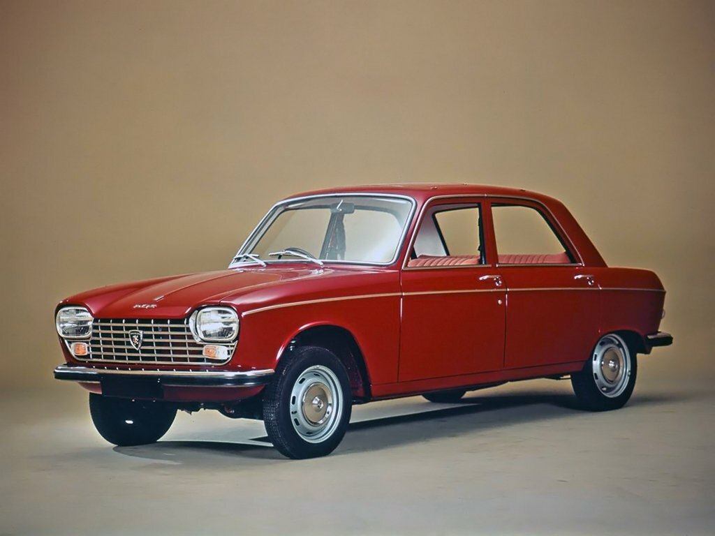 Peugeot 204, вид сбоку