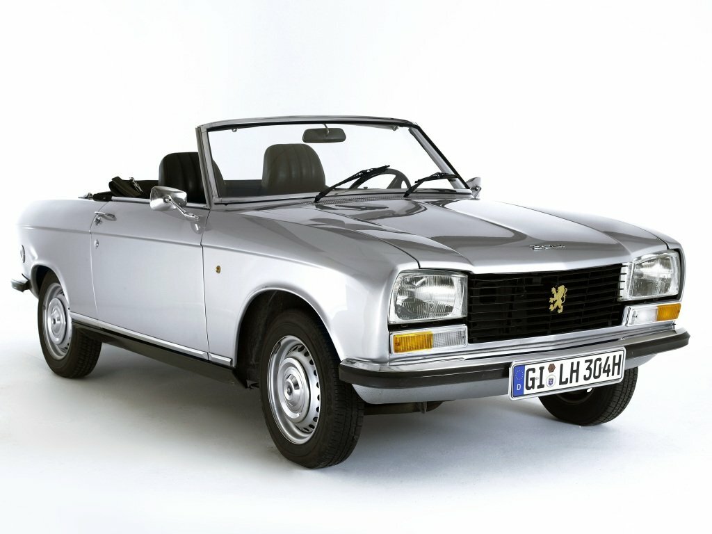 Peugeot 304, вид сбоку