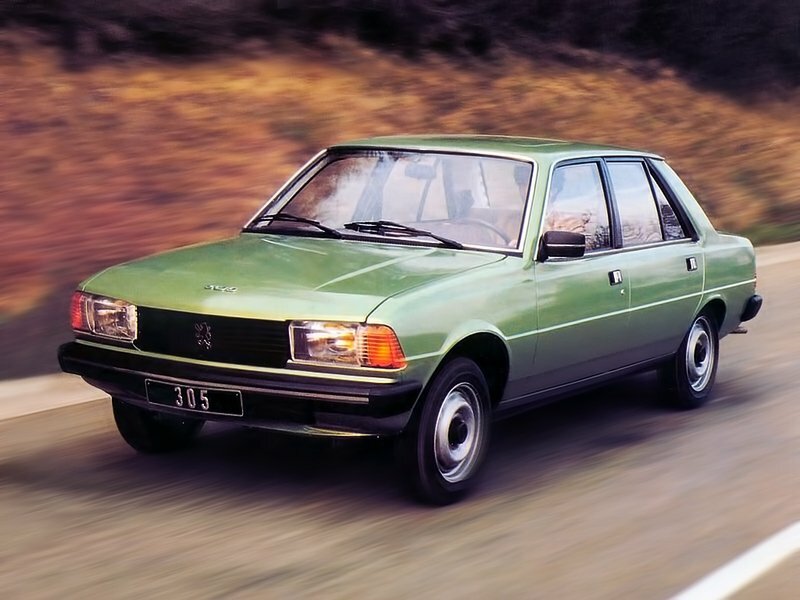 Peugeot 305, вид сбоку