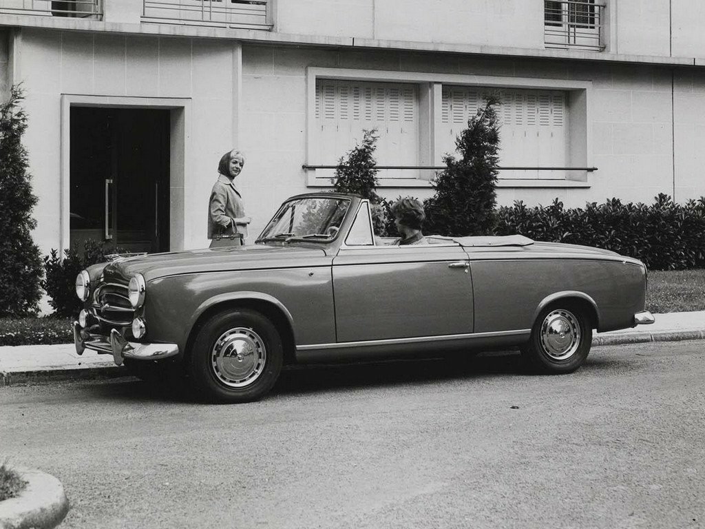 Peugeot 403, Кабриолет: фото поколения