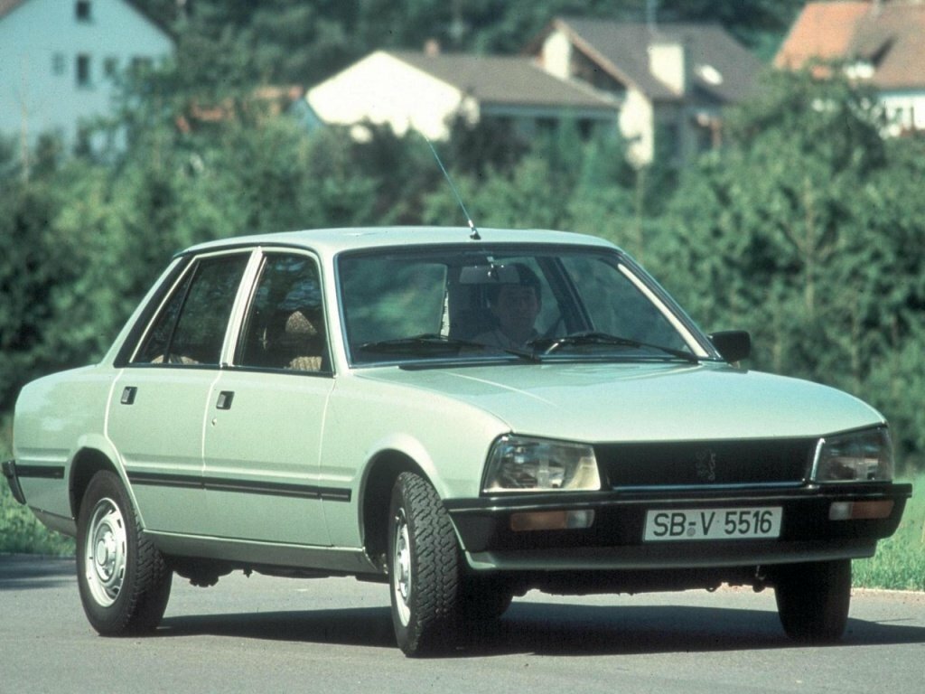 Peugeot 505, вид сбоку