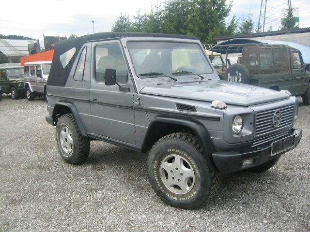 Puch G-modell W463, вид сбоку
