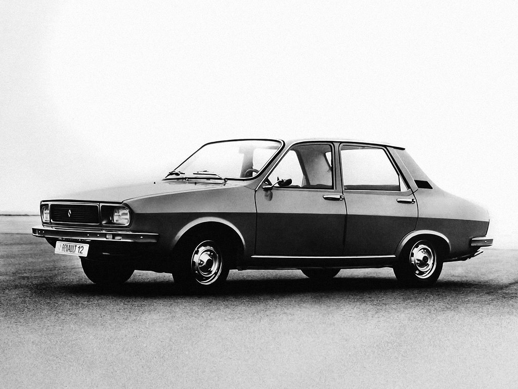 Renault 12, вид сбоку