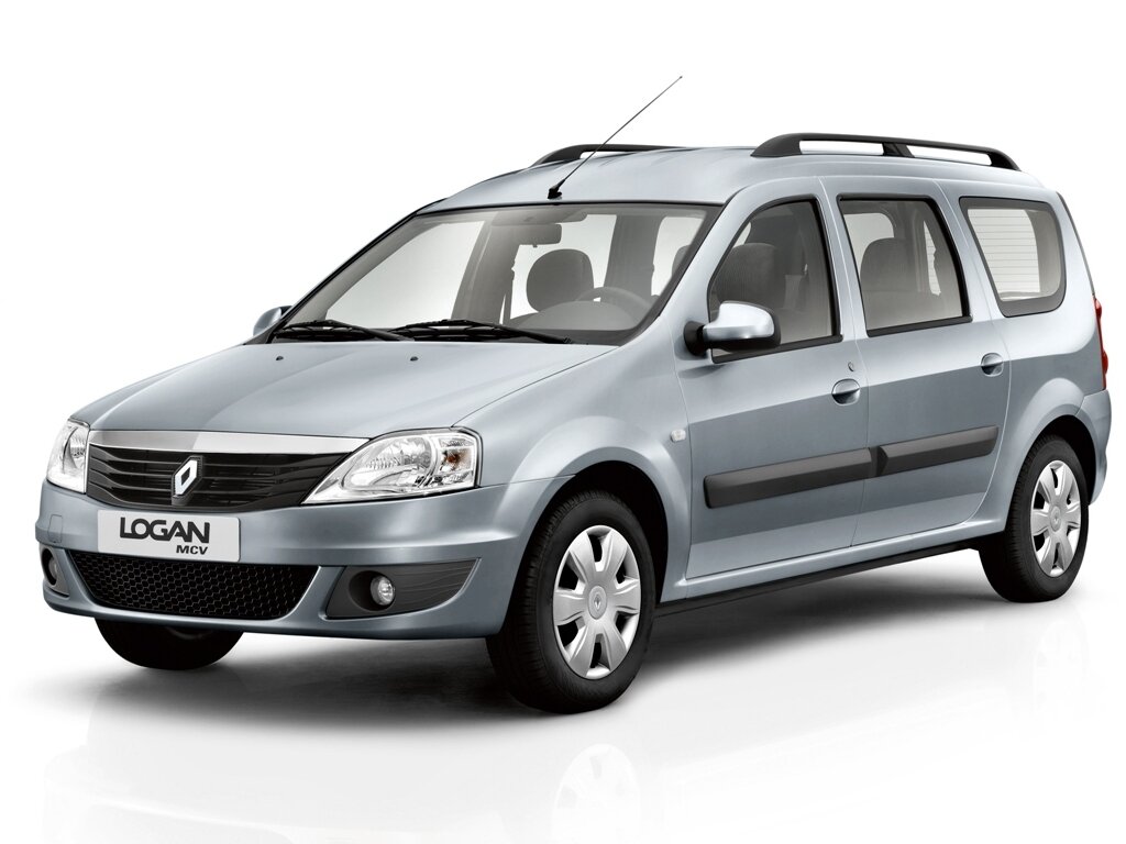 Renault Logan I Рестайлинг, вид сбоку