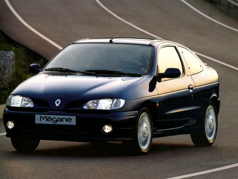 Renault Megane I, Купе: фото поколения