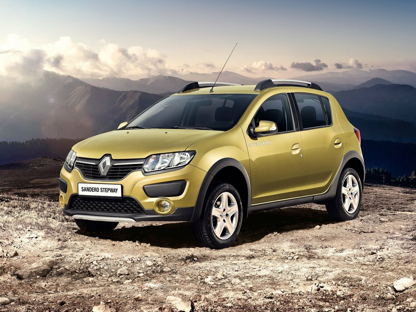 Renault Sandero II, вид сбоку