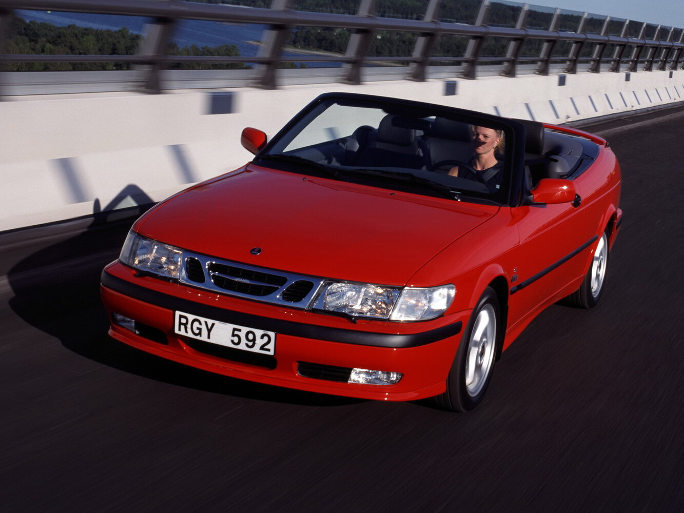 Saab 9-3 I, вид сбоку