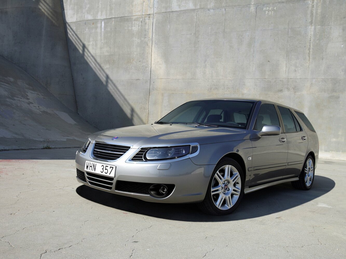 Saab 9-5 I Рестайлинг 2, вид сбоку