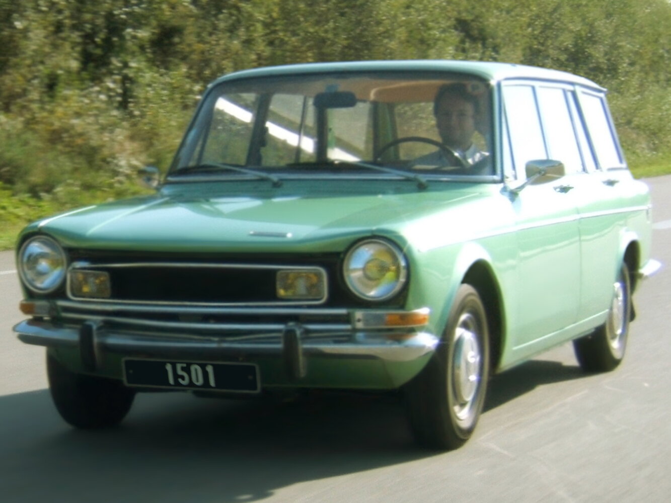 Simca 1300/1500 1301/1501, вид сбоку