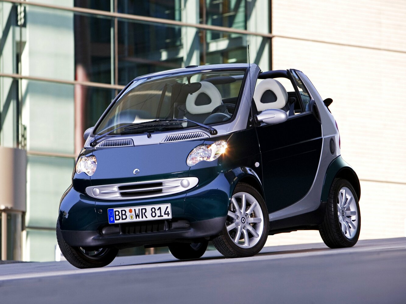 Smart Fortwo I Рестайлинг, вид сбоку