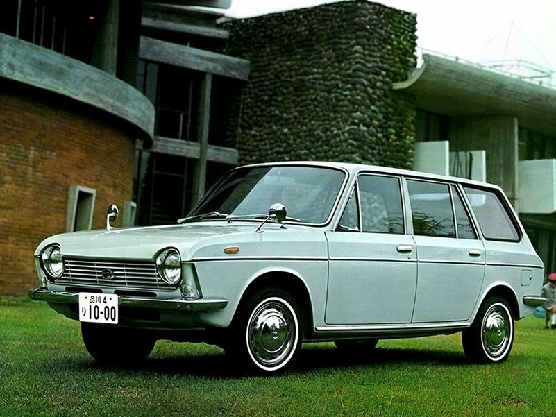Subaru 1000 I, вид сбоку