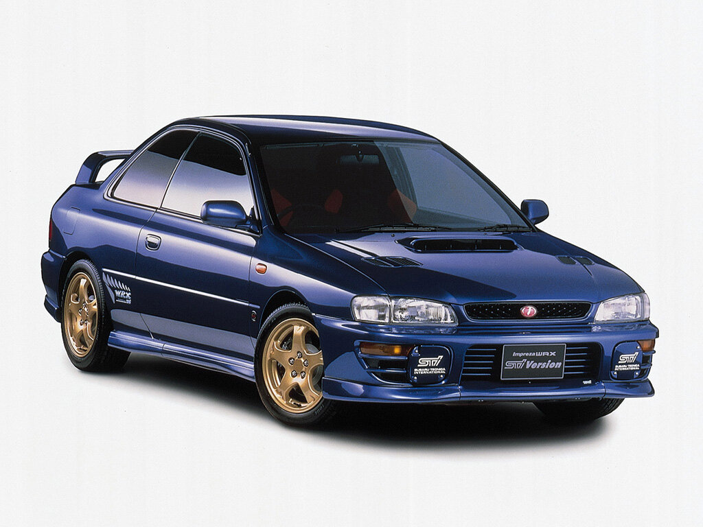 Subaru Impreza WRX STi I, Купе: фото поколения