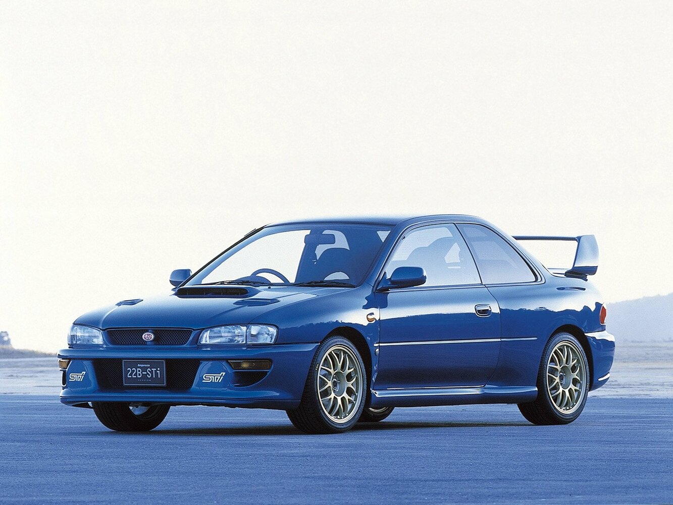 Subaru Impreza WRX I, вид сбоку