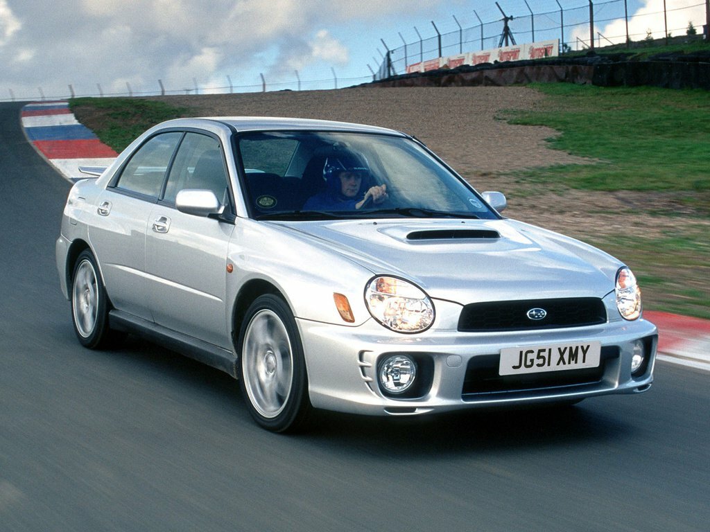 Subaru Impreza WRX II, вид сбоку