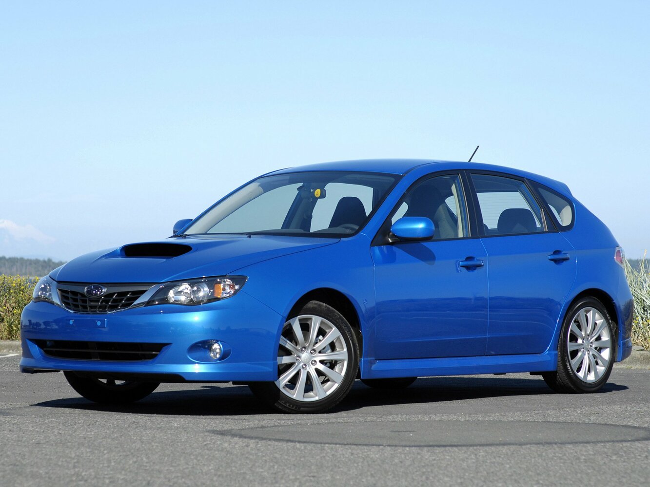 Subaru Impreza WRX III, вид сбоку