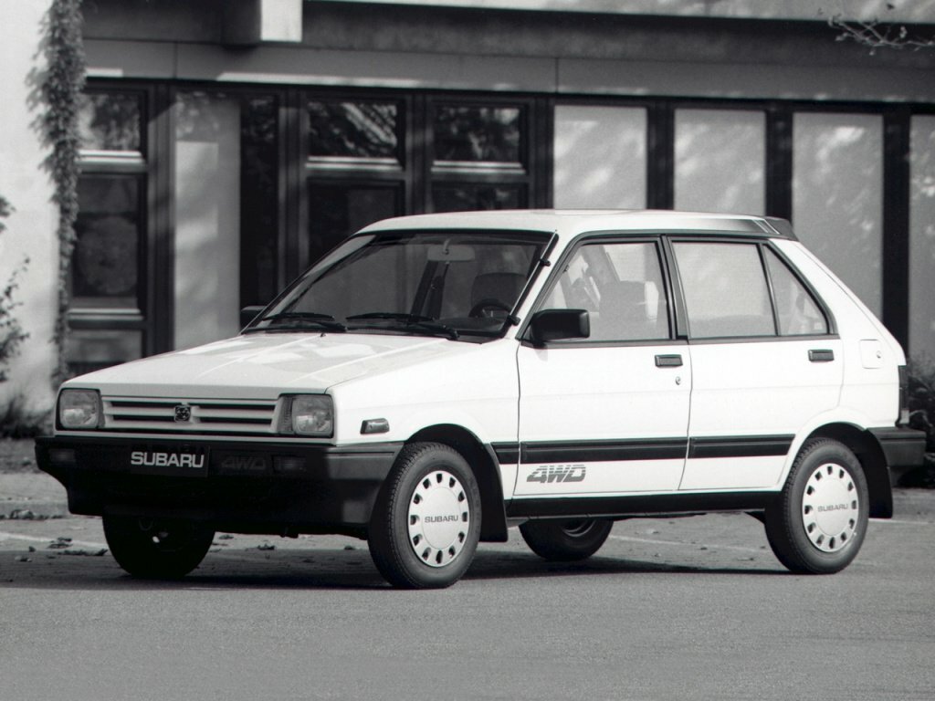 Subaru Justy I, Хэтчбек 5 дв.: фото поколения