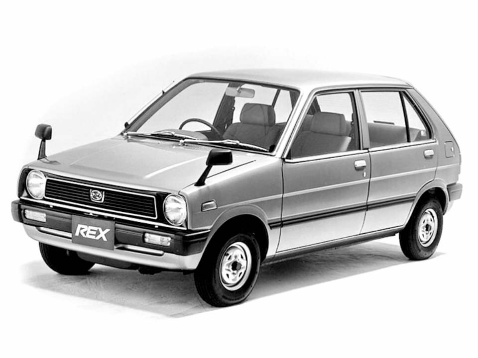 Subaru Rex II, Хэтчбек 5 дв.: фото поколения