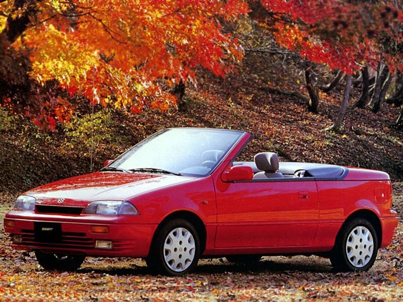 Suzuki Swift II, вид сбоку