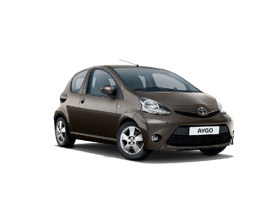 Toyota Aygo I Рестайлинг 2, вид сбоку