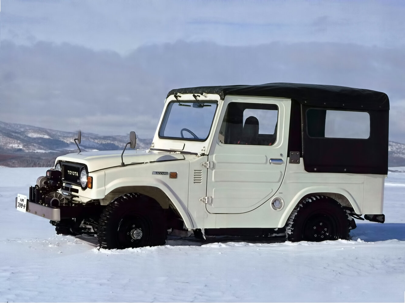Toyota Blizzard I (LD10), вид сбоку