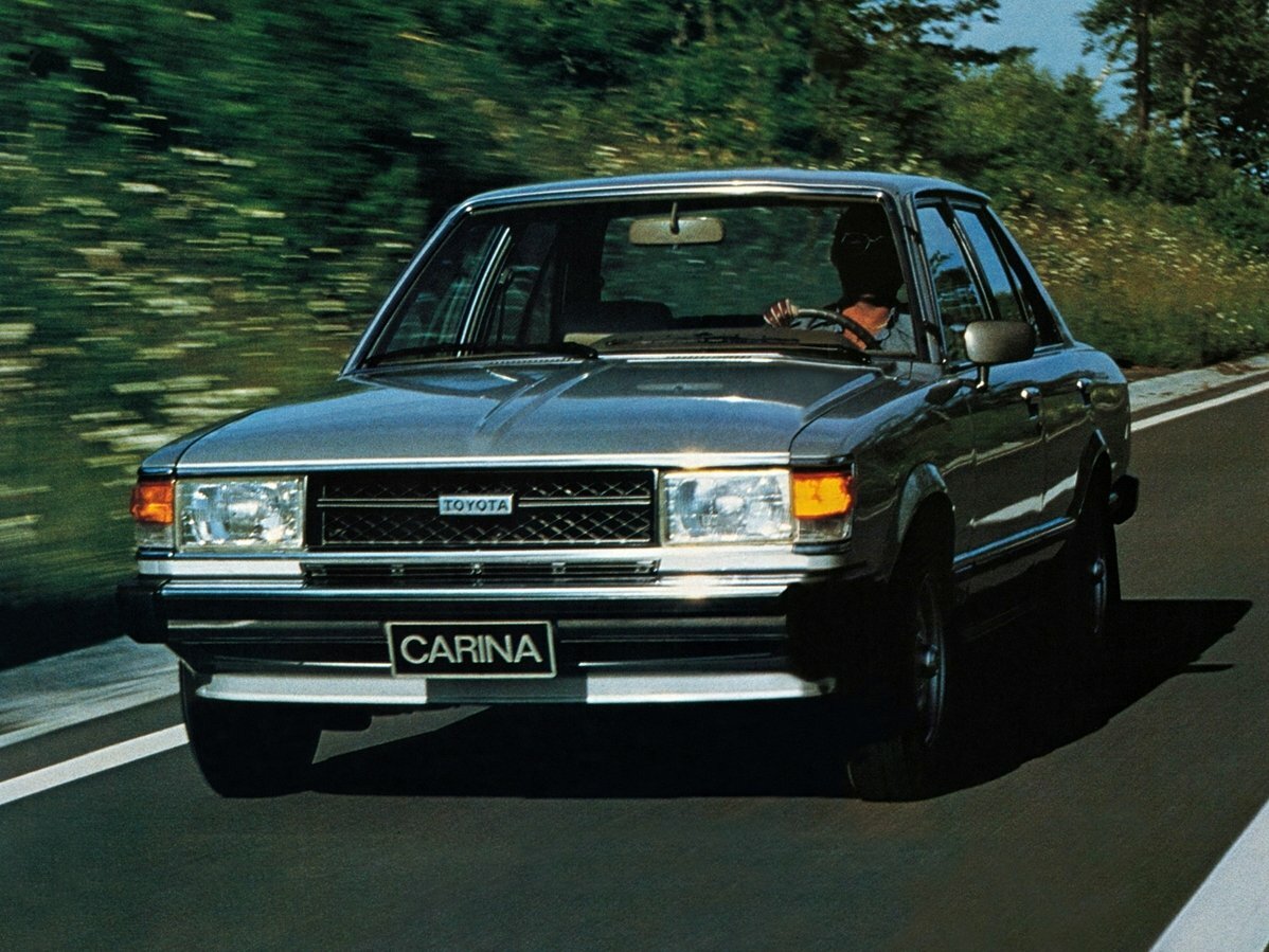 Toyota Carina II (A40, A50), Седан: фото поколения