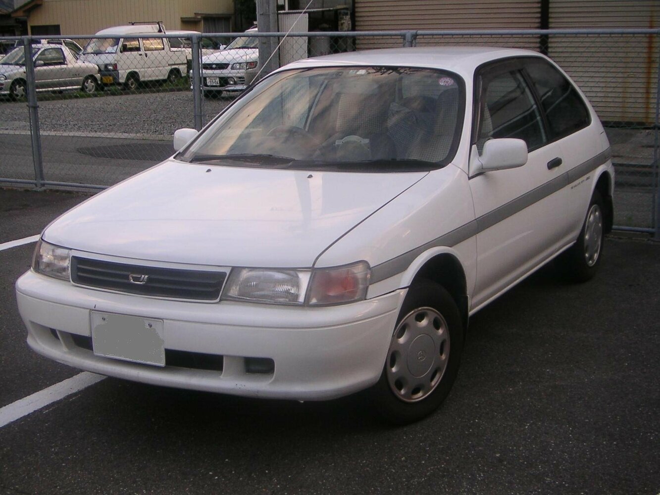 Toyota Corsa V (L50) Рестайлинг, вид сбоку