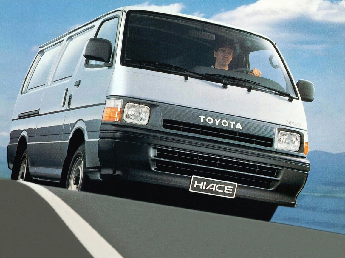 Toyota HiAce H100, Фургон: фото поколения
