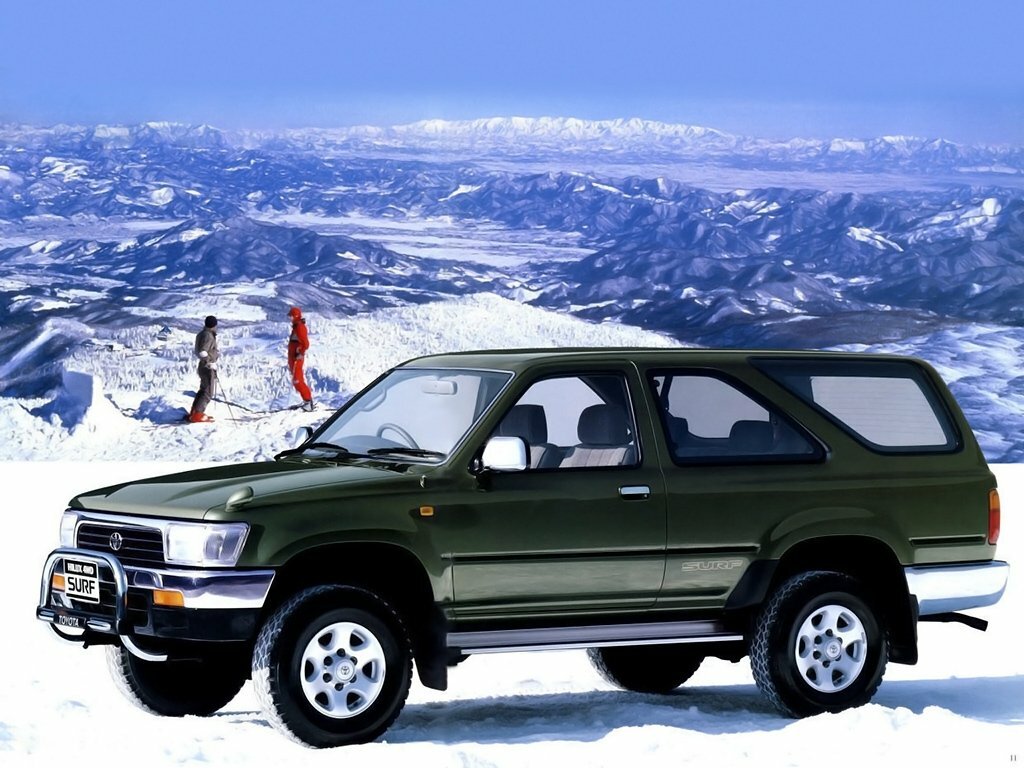 Toyota Hilux Surf II Рестайлинг, вид сбоку