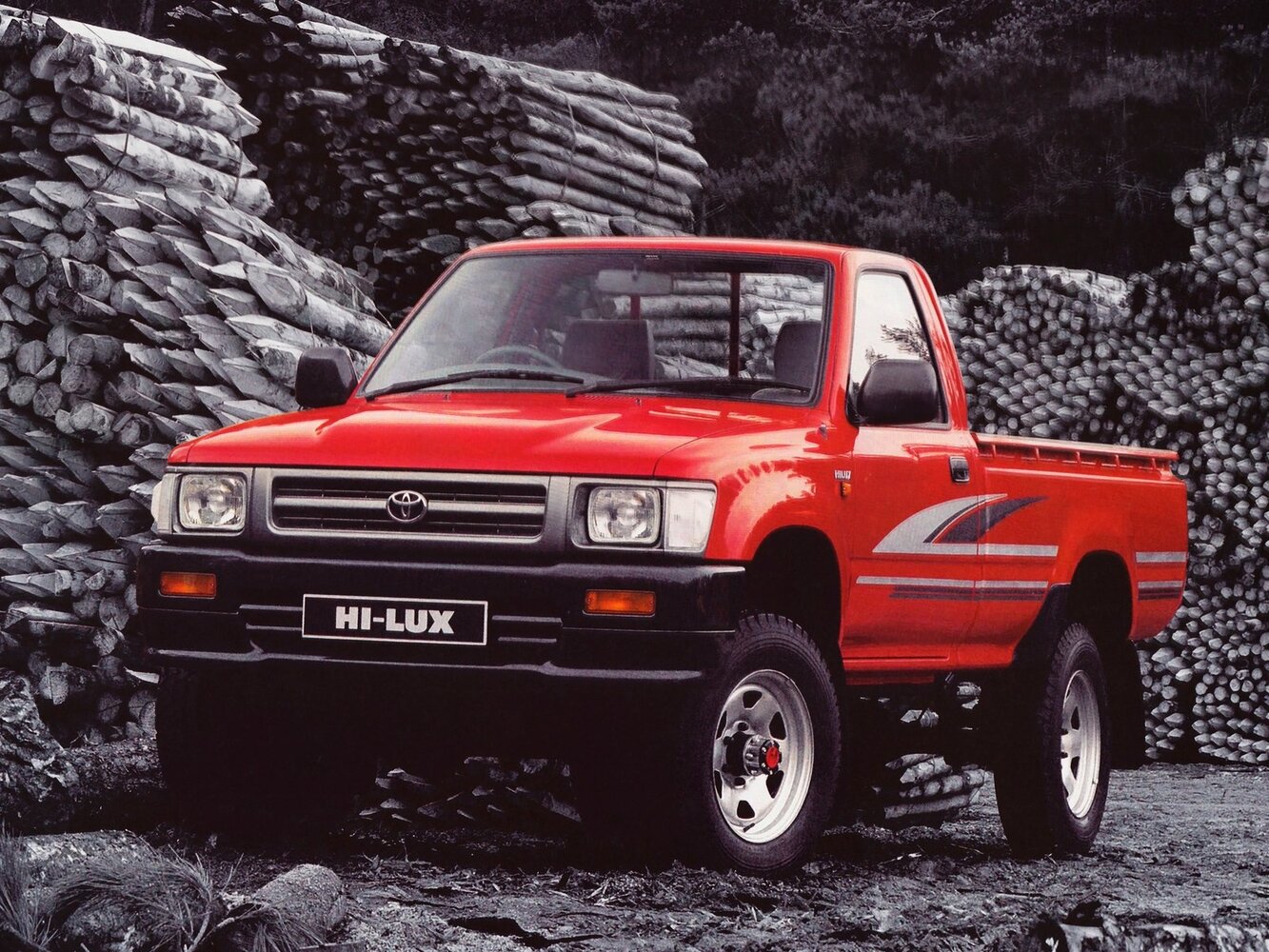 Toyota Hilux V, Пикап Одинарная кабина: фото поколения