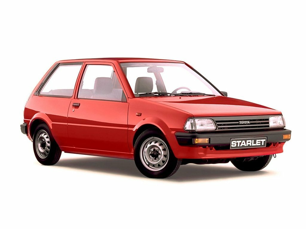 Toyota Starlet III (P70), вид сбоку